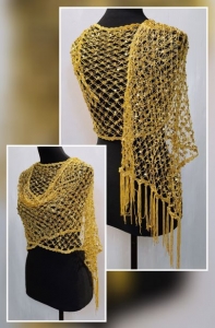 Beaded Shawl BDL-013E